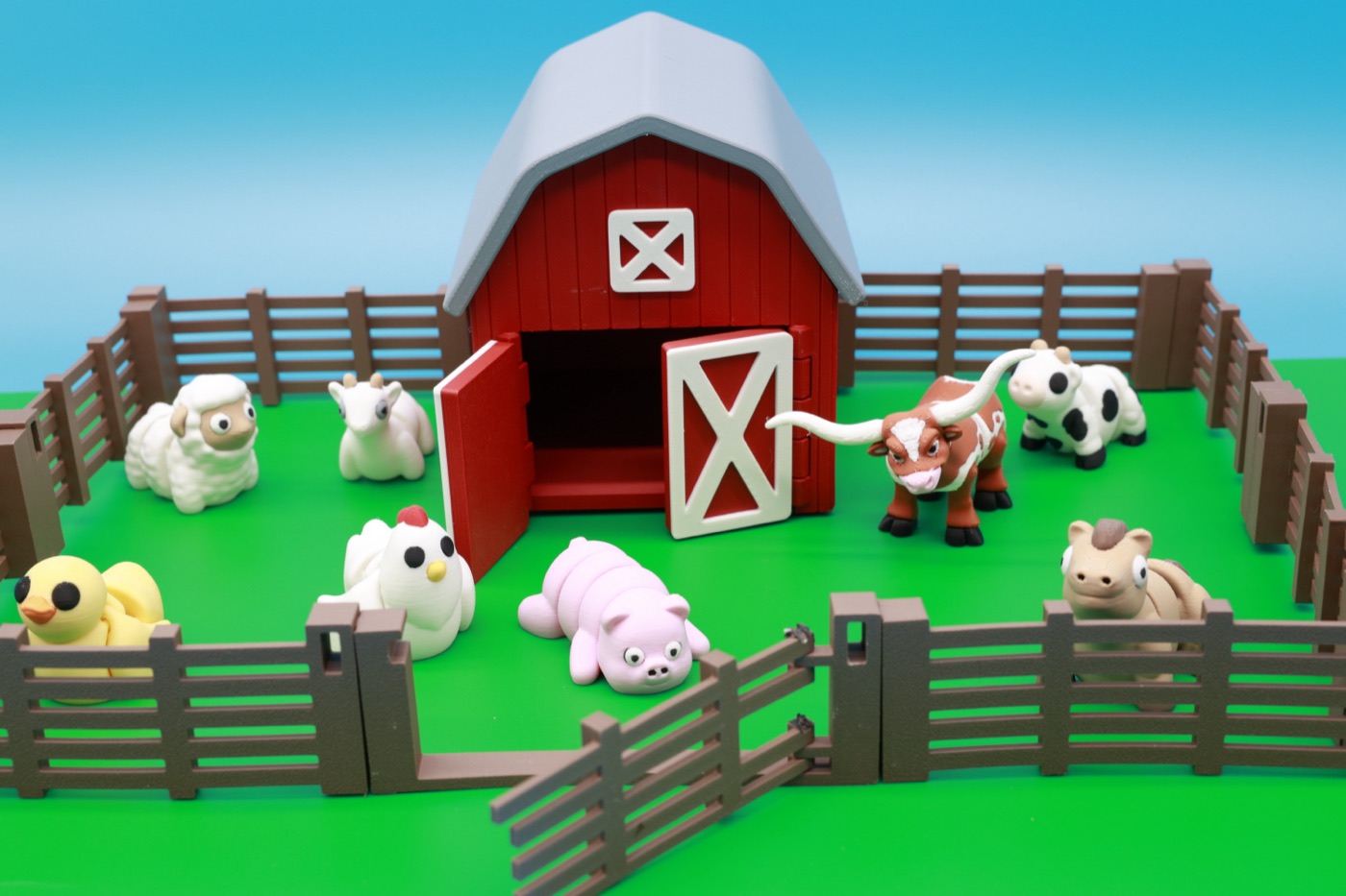 Farm set scene three